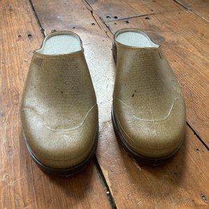 Brand new Plasticana French Hemp Mules (Unisex Sz 42/43)
